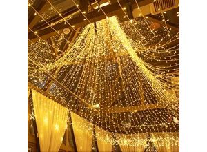 6219466700087 - 100M 1000 LED Lichterketten Karneval Hochzeit Outdoor Indoor Gartenbeleuchtung (Warmweiß)