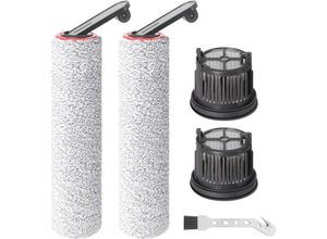 6219466717603 - Paryou - 5 Stück Zubehörset für Dreame H14   H14 Pro   H14 Dual Nass- und Trockensauger Zubehör 2 Bürstenrollen + 2 HEPA-Filter + 1 Reinigungsbürste