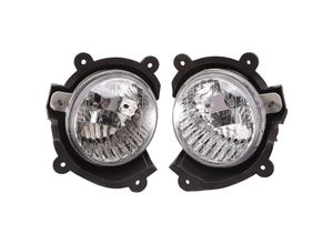 6248537502749 - Woosien - 1 paar Auto Front Stoßstange Nebel Lichter Montage Fahren Lampe Foglight Grille Signal Lampe Mit Birne Für c