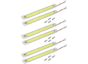 6248537502923 - Woosien - 6 stücke 12 v-24 v 84 led T5 Cob Led Innen Licht Cob Kabine Lichter Rv Decke Lichter lesen Lichter Für