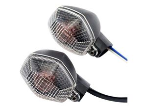 6248537503586 - Woosien - Motorrad Hinten Blinker Blinker Kontrollleuchte Für Dl 650 v- 04-11  v- 1000 06-13 klar