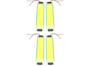 6248537504439 - Woosien - 4 Stück 24 v 105 led Cob Led Innenbeleuchtung Cob Kabinenbeleuchtung Wohnmobil Deckenleuchten Leselampen für Wohnmobile