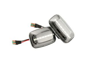 6248537512335 - Woosien - Dynamische LED-Seitenmarkierungsleuchten fließendes Blinkerlicht für Land Cruiser 70 80 100 Serie