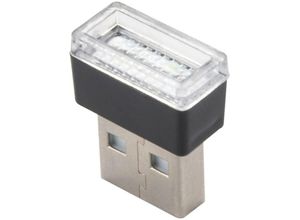 6248537513462 - Woosien - Tragbares Mini-USB-LED-Autolicht Auto-Innenraum-USB-Licht Plug-and-Play dekoratives Licht Notfallbeleuchtung