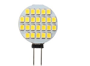 6248537513776 - Woosien - G4-Glühbirne Spot-Lampe 12 v Gleichstrom 24 LEDs 1 w warmweiß