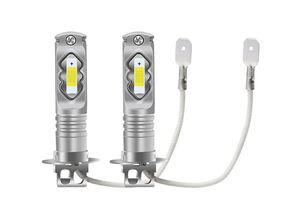 6248537518399 - Woosien - H3-LED-Nebelscheinwerferlampe mit extrem 1200 Lumen und hohem csp 6500 k für Nebelscheinwerfer oder Tagfahrlicht