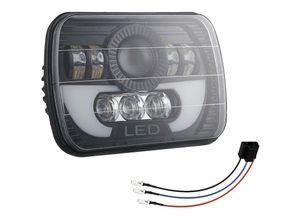 6248537521887 - Woosien - 7x6 5x7 120w Auto-LED-Scheinwerfer Hi Lo Beam für Chevy Van 1500 2500 3500