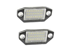 6248537525021 - Woosien - 12V 24 led Nummernschildbeleuchtung Lampe für Mondeo Mk3 2000-2007