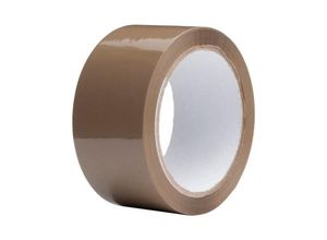 6249295273940 - Lntyq - Braune Klebebandrolle 48 mm x 80 m Packband für Kartons Versand Umzüge