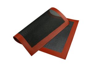 6249295290657 - Lntyq - Backmatte 30 x 40 cm 2 Stück Backmatte wiederverwendbare Silikon-Ofen-Backmatte mikroperforierte Silikon-Ofenmatte Silikon-Ofenmatte