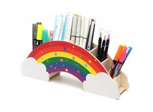 6269772002474 - Desktop-Organizer Regenbogen der Sterne Aufkleber für kreative DIY-Dekoration Bürobedarf Schreibwaren Hiasdfls