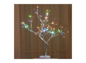 6269772010790 - Feuerwerk Bonsai Baum Licht 108LED usb batteriebetrieben Indoor Outdoor Dekoration Schlafzimmer Weihnachten Muttertagsgeschenk Multicolor Hiasdfls