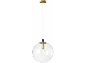 6269772210848 - Hiasdfls - Industrial Lighting E27 Transparente Pendelleuchte Messing Gold Head Interior Chandelier Suspension Living Room (15)