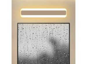 6269772214617 - Hiasdfls - Badspiegelleuchte 14W 3000K Warmweiß 40 Spiegelleuchte Badezimmer Wandleuchte Wasserdicht IP44 led Badspiegelleuchte 1000LM Acrylschirm