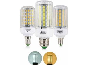 6269772215126 - Hiasdfls - JiuRui LED-Birnen E27 E14 Neue 5730 smd LED-Maislichter Lampen AC220V 7W 12W 15W 20W 25W Hochenergiesparlampe für Heimbeleuchtung