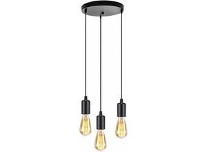 6269772215980 - Hiasdfls - E27 Lampenfassung Pendelleuchten Zubehör mit Kabel Lampensockel für diy Wohnzimmer Schlafzimmer Küche Flur Retro Deckenleuchter Lampe (3