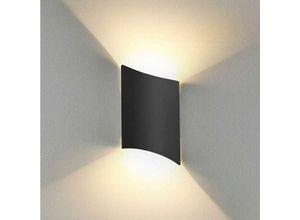 6269772217434 - 16W Led Wandleuchte Indoor Outdoor Huat Downstairs LED Wandleuchte Modern Warmweiß Wasserdicht IP65 Aluminium Innenwandleuchten für Wohnzimmer Treppe