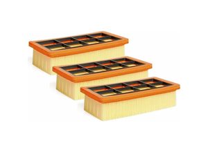 6269772235469 - Hiasdfls - 3er-Pack Zubehör-Flachfaltenfilter für Kärcher Staubsauger ad 3200 ad 3 Premium und ad 4 Premium 6415-9530