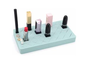 6273997588507 - Lippenstifthalter Make-up-Aufbewahrungslösung 36-Fach-Silikon-Lippenstift-Ausstellungsständer Kreative Desktop-Aufbewahrung (Grün)