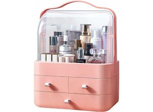 6273997588606 - Make-up-Organizer Make-up-Organizer Tragbare Acryl-Kosmetik-Aufbewahrungsbox transparente Schubladen Schmuckschatulle Kosmetikhalter für Kommode und