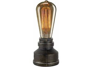 6273997880915 - Longziming - Vintage American Village Style Schreibtisch Tischlampe Kreative Metalllegierung Wasserpfeife Tisch Nachtlichter Nachttischlampen