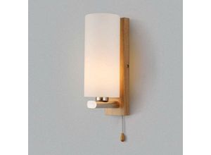 6273997902808 - Longziming - Solide japanische Holzscheite LED-Nachttischlampe Schlafzimmer Nordic Wohnzimmer Korridor Korridor Balkon Wandlampe Kreative