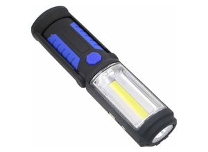 6273999011676 - Magnetische led cob LED-Arbeitslampe-Lampe Auto-Arbeitslampe Garage mechanische Home-Lampe wiederaufladbare Fackel für blauen Outdoor-Batterie mit