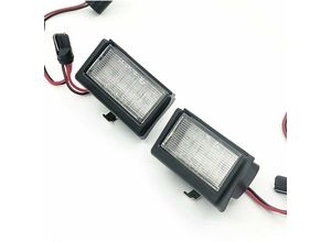 6277291878968 - Longziming - Passend für Mercedes-Benz W164 ML350 ML500 X164 GL420 GL500 modifizierte LED-Kennzeichenleuchten