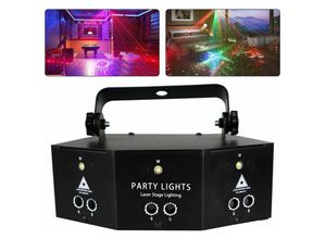 6286503037406 - Fernbedienung 9-EYE rgb dmx Scan Laser Projektor Lampe led Strobe Bühne dj Party Lichter Licht-Wireless Party Lichter hochzeit Weihnachten