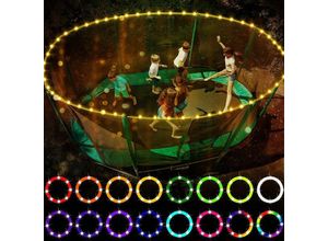 6286529322791 - LED-Trampolin-Lichter ferngesteuertes LED-Licht für Trampolin-Trampolin 16 Farbwechsel selbst wasserdicht super hell für Nachtspiele im Freien