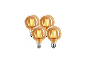 6286529323880 - Mumu - E27 Vintage led Glühbirne E27 Vintage Glühbirne 4W G80 E27 Vintage Glühbirne 2700K Warmweiß Vintage led Glühbirne Ideal für Pendelleuchte