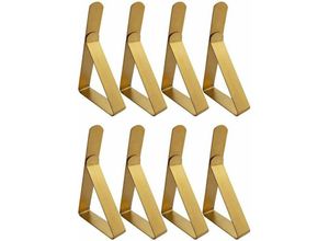 6286529362179 - Tischdeckenklammern Tischdeckenklammern für den Außenbereich Picknicktischklammern Edelstahl-Tischdeckenhalter für Picknicks Abschlussfeier