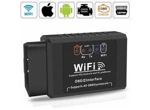 6286529363862 - WAY - OBD2 Auto-Diagnosekoffer Auto-Diagnose-WiFi-Buchse OBD-Adapter Multimarken-Fehlercode-Scanner elm327 Motorsystem-Diagnosewerkzeuge