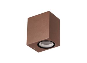 6291105700719 - Lucande - Rostbraune LED-Außenwandleuchte Tavi Höhe 95 cm - rostbraun