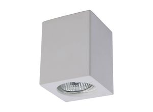 6291105704168 - Lindby - Gips-Downlight Anelie für GU10-Lampe Höhe 11 cm - weiß