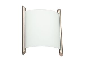 6291105706377 - Wandleuchte Filippa 20 cm nickel satiniert - weiß satiniert nickel satiniert