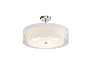 6291106558555 - Lindby - Deckenlampe Pikka aus Textil für Wohnzimmer & Esszimmer von