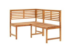 6296500957829 - Garten-Eckbank 140 cm Massivholz Akazie CFW389925 6296500957829 - Garten-Eckbank 140 cm Massivholz Akazie CFW389925