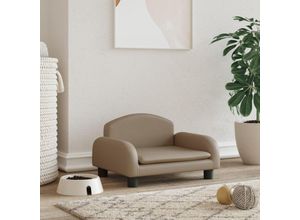6296500961550 - Bonnevie - HundebettKatzenbettHaustierbett Cappuccino-Braun 50x40x30 cm Kunstleder FUCIA47349 6296500961550 - Bonnevie - HundebettKatzenbettHaustierbett Cappuccino-Braun 50x40x30 cm Kunstleder FUCIA47349