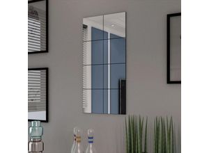 6296500968016 - Bonnevie - Rahmenlos Spiegel Fliesen Glas 8 Stk 205 cm CFW947166