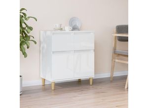 6296500970378 - Sideboard,Kommode,Küchenschrank,Aufbewahrungsschrank Hochglanz-Weiß 60x35x70 cm Holzwerkstoff CFW909928 6296500970378 - Sideboard,Kommode,Küchenschrank,Aufbewahrungsschrank Hochglanz-Weiß 60x35x70 cm Holzwerkstoff CFW909928