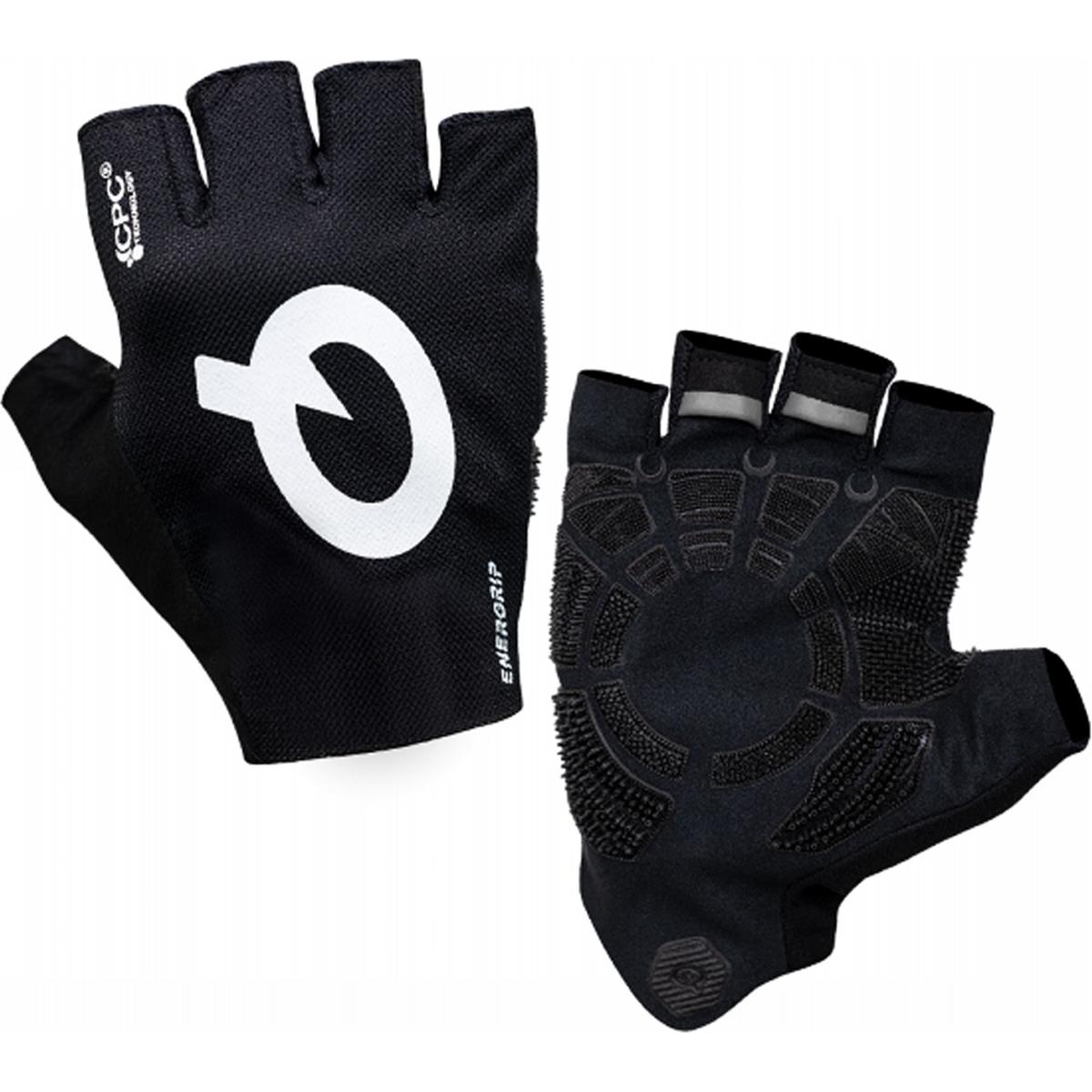 6410940088336 - Ciclismo Handschuhe Energrip CPC Kurz XS Weiß Schwarz - Grip und Komfort