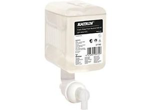 6414301037780 - KATRIN Pure Handwaschschaum Sehr hautschonende und effektive Schaumseife mit neutralem Duft 1 Karton = 12 Patronen à 500 ml