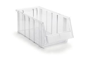 6416763086412 - Sichtlagerkasten Serie 1940 Polystyrol L 400 x B 186 x H 156 mm 72 L transparent
