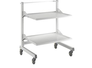 6416763093939 - ESD-Gerätewagen 2 Etagen Länge 943 mm Treston