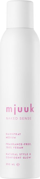 6417128160044 - Naked Sense Fragrance-free Hairspray Medium 250 ml