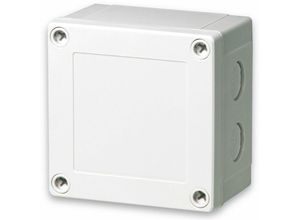 6418074054777 - Gehäuse mnx pcm 95 60 g 100x100x60 pc Gehäuse mVorprägungengrauer Deckel - Fibox