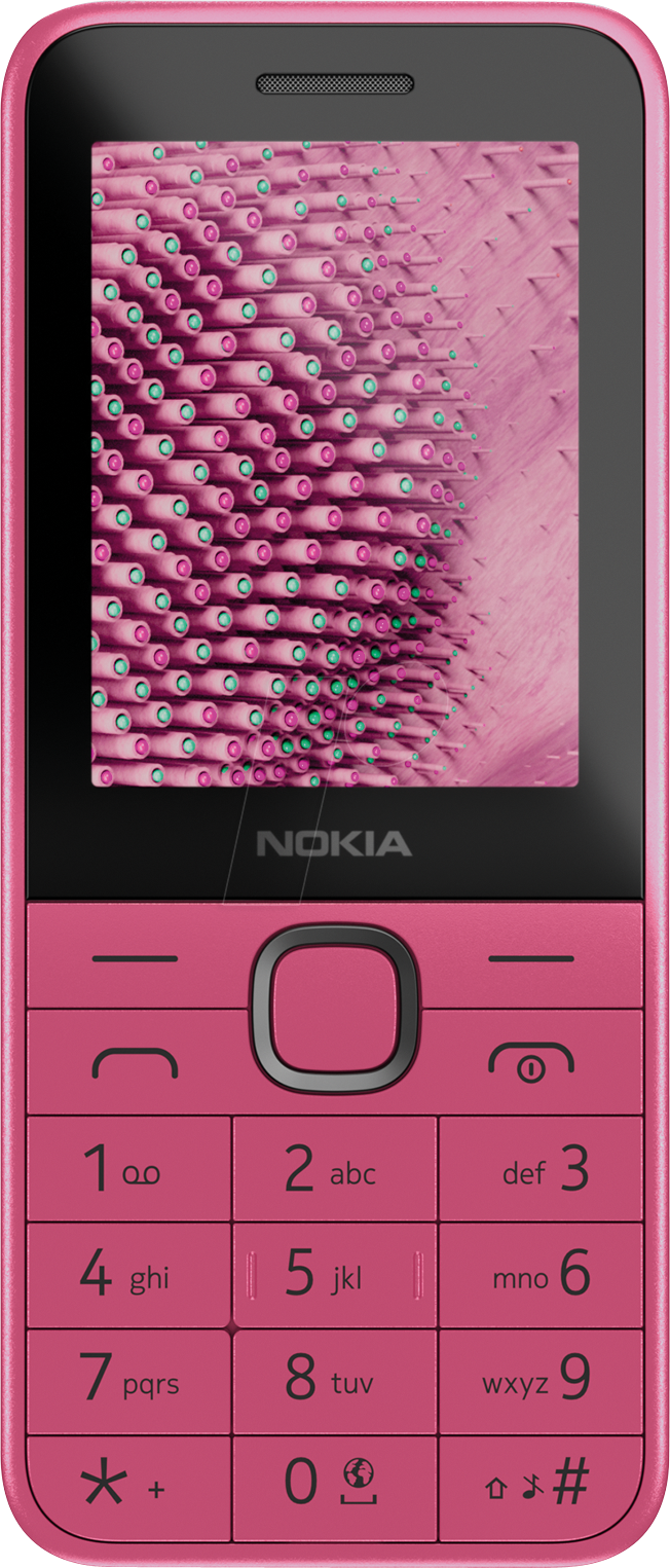 6438409094735 - NOKIA 225 PI - Mobiltelefon 4G Dual-SIM pink