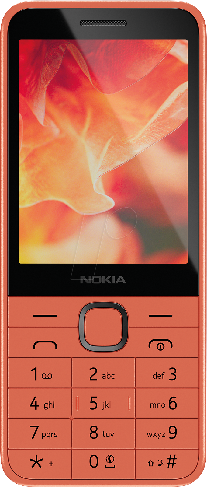 6438409094742 - NOKIA 215 PF - Mobiltelefon 4G Dual-SIM pfirsich