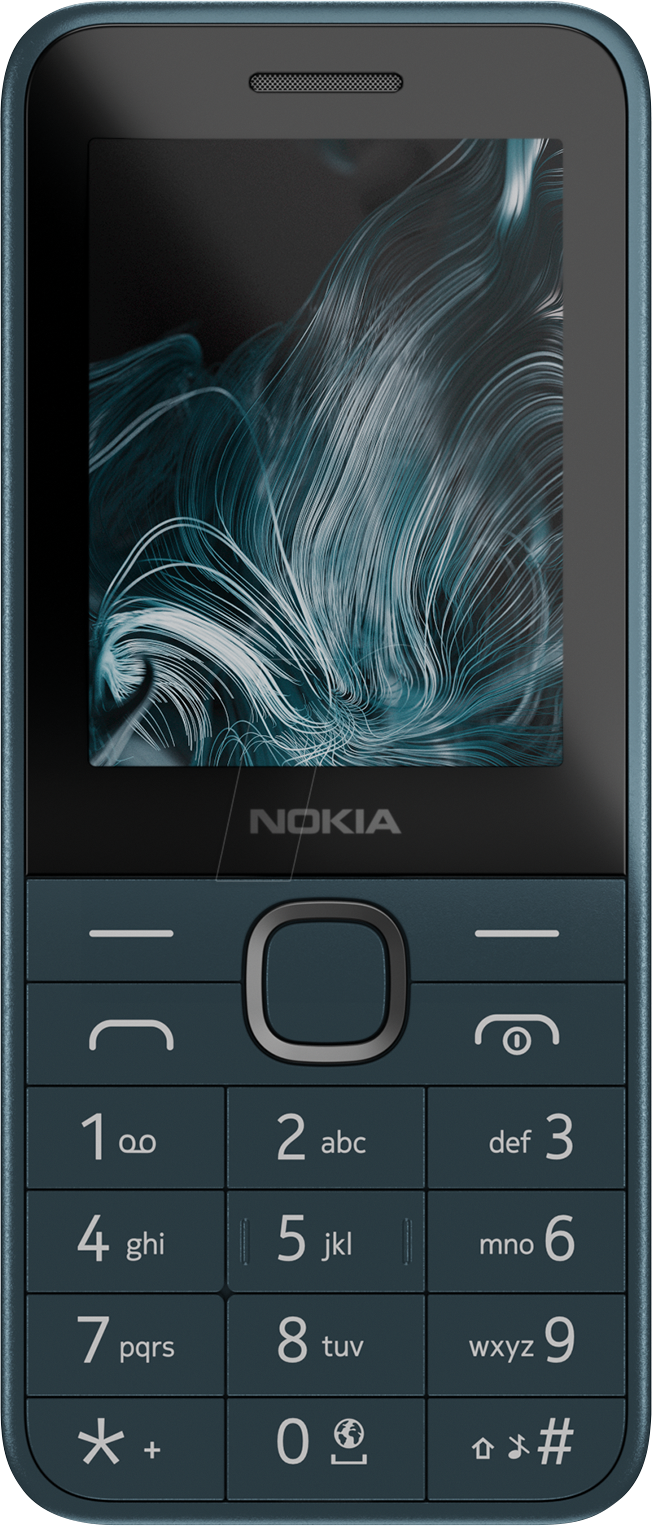 6438409099976 - NOKIA 225 25 BL - Mobiltelefon 225 4G (2025) dunkelblau